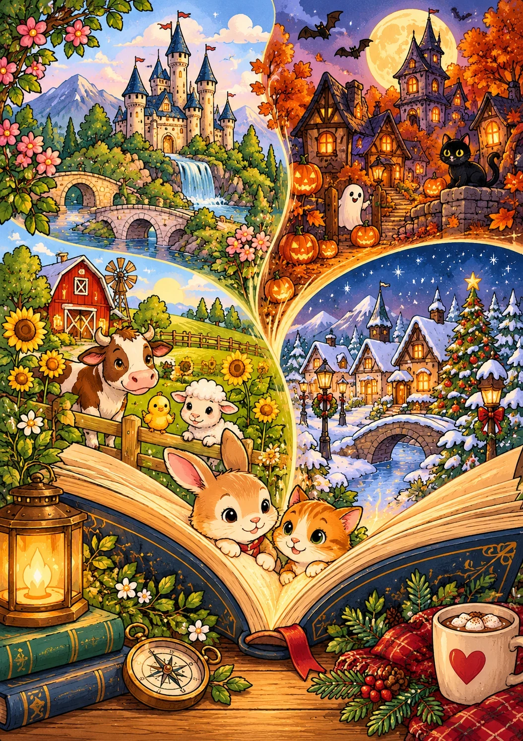 Storybook Adventures illustrative collection cover